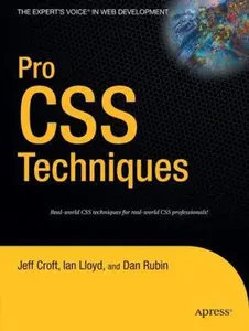 USED-Pro CSS Techniques by Rubin, Dan (Paperback)