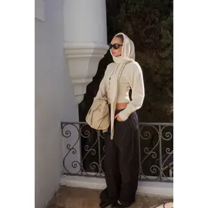 Oat Marion Cardigan + Scarf