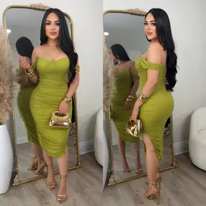 Bianca Dress (Lime)