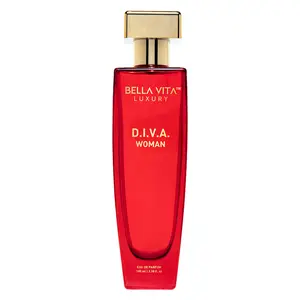 BellaVita Luxury's DIVA Eau De Parfum | Perfume for Women | Bergamot, Black Currant, Lily & Musk | Fruity & Floral | Long Lasting