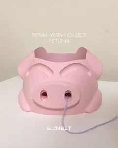 Large Plastic Yarn Bowl for Cozy Home Decor