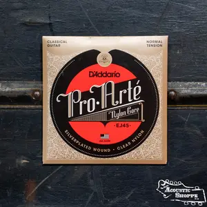 D'Addario EJ45 Pro-Arte Nylon Classical Guitar Strings, Normal Tension