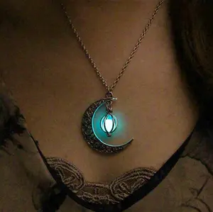 Mother's Day Gift Moonstone Necklace - To My Dearest Mom: You Are My First and Most Important Guide on Life's Journey