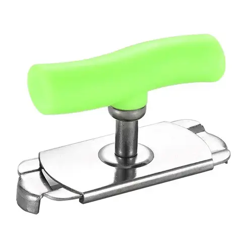 2 Stainless Steel Manual Rotary Can Openers - Ergonomic Anti-Slip Kitchen Appliances, Labor-Saving for Elderly & Arthritis-Weak Hands, Multifunctional Bottle Opener for Tight Lids