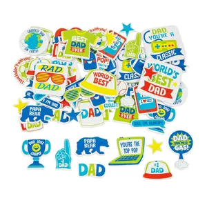 Bulk 300 Pc. Father’s Day Self-Adhesive Shapes