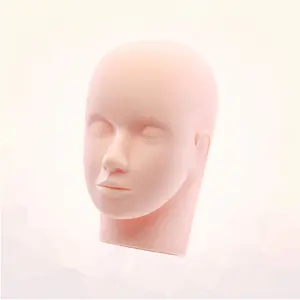 Eyelash Extensions Practice, Cosmetology Training Mannequin Head