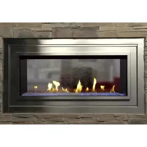 Monessen Stainless Steel Outdoor Kit for Artisan See-Through Fireplace (AVFLST48SSODK)