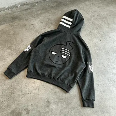 Hirono Zip Up Hoodie - TikTok Shop