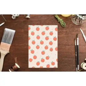 Clay Transfer Paper, Peach Transfer Paper, Peaches Transfers, water transfer sheets for clay, transfer sheets,