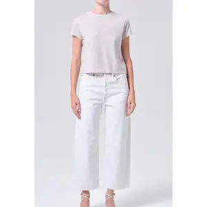 Agolde: Arc Jean in Chalk White