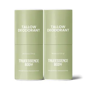 2 Pack Natural Tallow Deodorant Stick