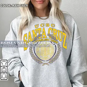 Retro Style University of California, Santa Cruz (UCSC) (1965) Sweatshirt, University of California, Santa Cruz Shirt, USA University Shirt