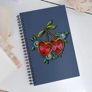 Crying Heart Tattoo Notebook