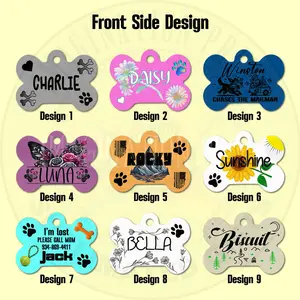 Personalized Bone Pet Tags Personalized Bone Pet Tags