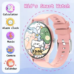 Multifunctional Kids Smartwatch with Camera, Album, Calculator, Calendar, LED Light, Call Function, Perfect Holiday Gift for Children, Stylish Watch