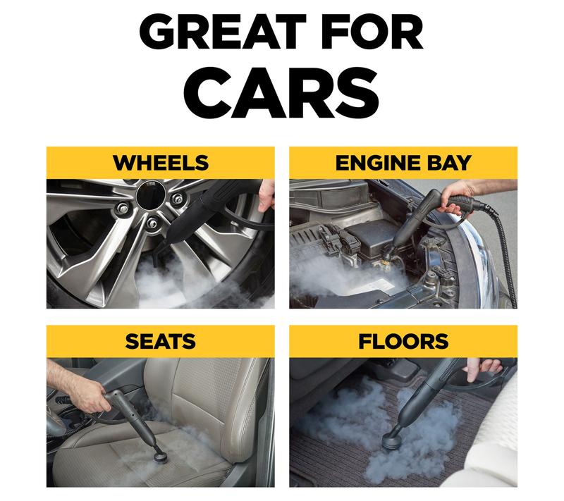 Wagner 905e Auto Steam Cleaner with 12 Accessories