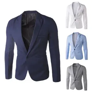 Men's Casual Small Suit Slim One-button Jacket Men