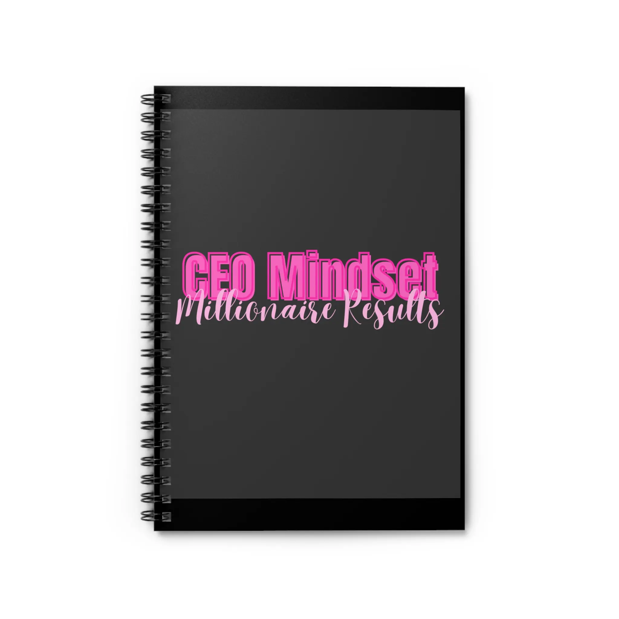 CEO Mindset Spiral Notebook - Empower Your Goals, Ideal for Entrepreneurs, Journal for Success, Motivational Gifts, Business Planning