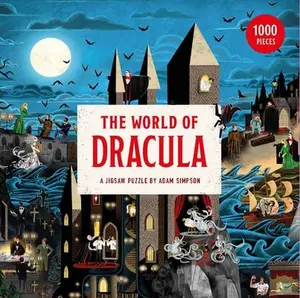 The World of Dracula 1000 Piece Puzzle: A Jigsaw Puzzle by Adam Simpson -- Adam Simpson, Jigsaw