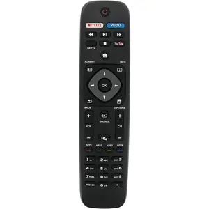New Replaced Remote fit for Philips Smart TV NH500U NH500UW NH503UP 55PFL5602 50PFL5602 43PFL5602 75PFL6601 32PFL4902 40PFL4901 43PFL4901 43PFL4902 50PFL4901 50PFL5601 50PFL5602/F7 43PFL4902 65PFL5602