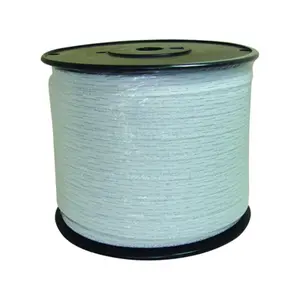 212 MAIN Conductive Wire Field Guardian Polytape - 0.5 in. White, Flat Weave, UV Stable, 1312 ft. Dog & Cat Training & Behavior Aid