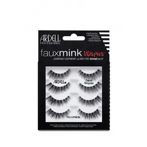 Ardell Fauxmink Lashes, Demi Wispies - 4 Pairs #67508