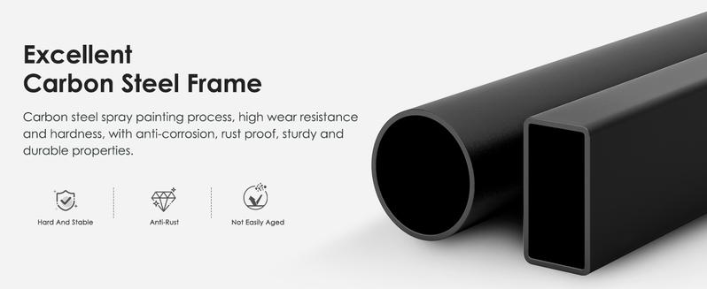 Bunk Bed Twin Over Full Size, Quiet & Sturdy Space-Saving Metal Bunk Bed with 9.8-Inch Guardrail and Ladder for Kids, Teens, And Adults, Black Heavy-Duty Frame with 400 lbs Capacity for Small Bedrooms & Shared Rooms