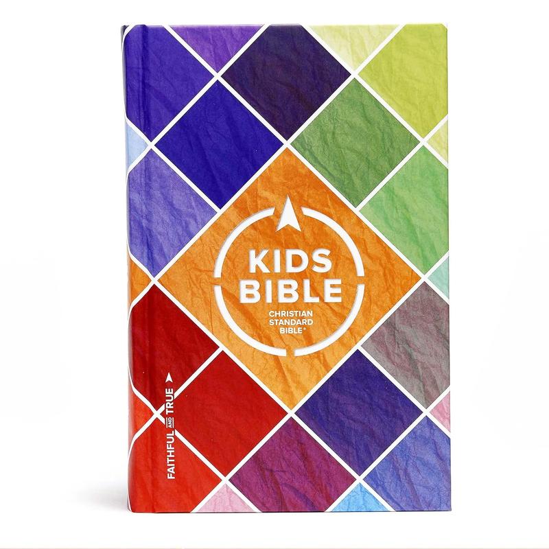 CSB Kids Bible, Hardcover, Red Letter, Presentation Page, Study Helps for Children, Full-Color Inserts and Maps
