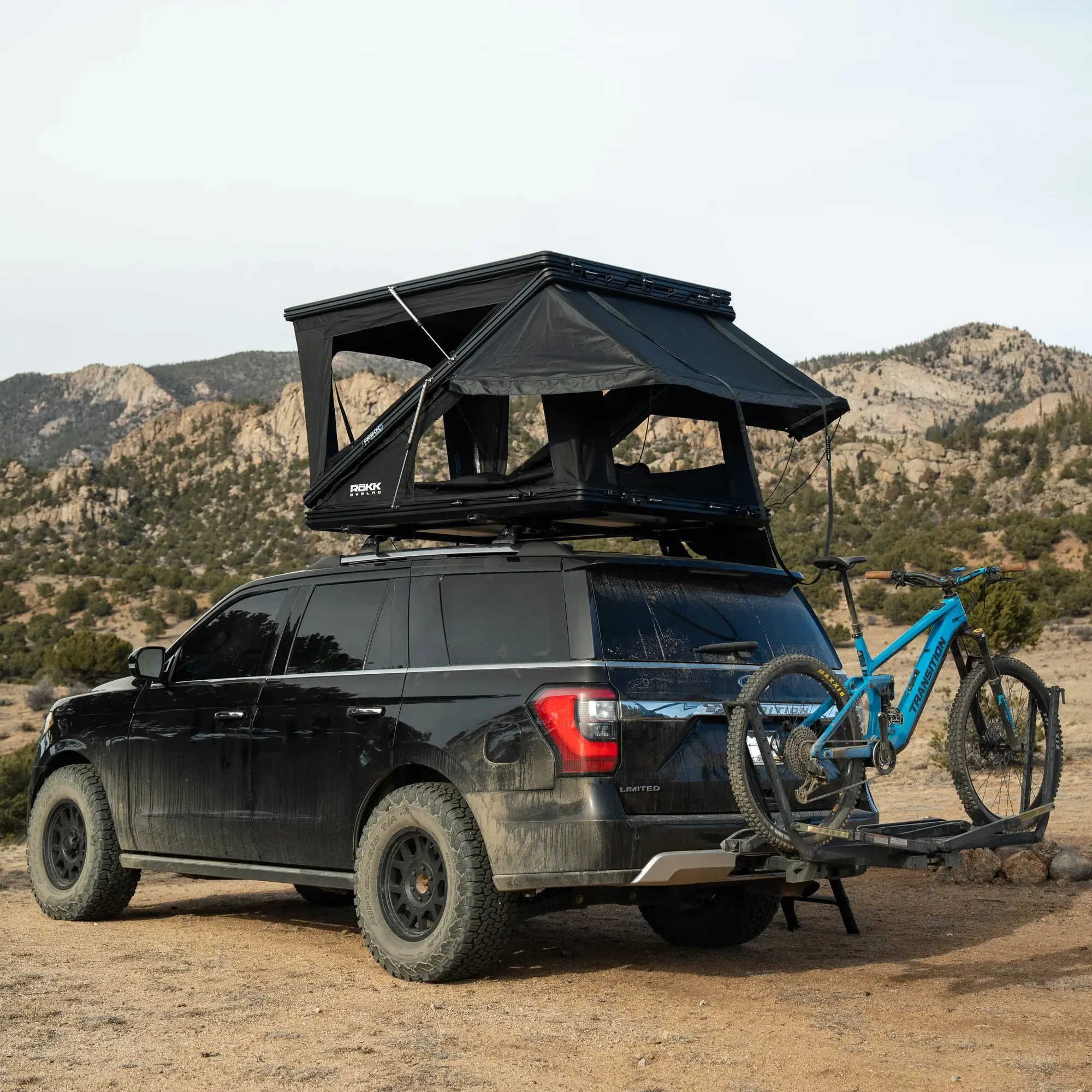 RÖKK Överland The ASCENDR 2 Person Rooftop Tent