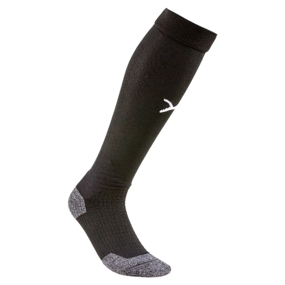 PUMA Mens Team Liga Knee High Socks Soccer Cleats  - Black