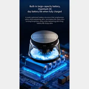 Solar Powered Car Air Freshener, Long Lasting Scent for Men & Women, High-End Aroma Diffuser, Rechargeable Car Diffuser, Automatic Spray, Colorful Atmosphere Light, Perfect Gift