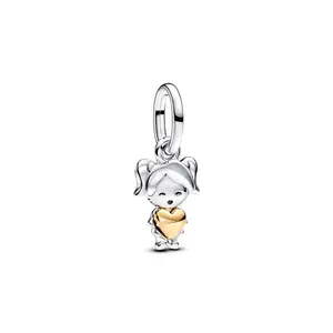 Pandora Moments Happy Girl Dangle Charm 763601C00