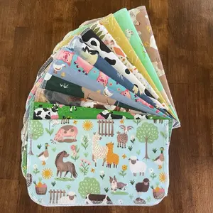 Farm Animal Variety Pack - Eco-Friendly Reusable Kitchen Paper Towel Replacement