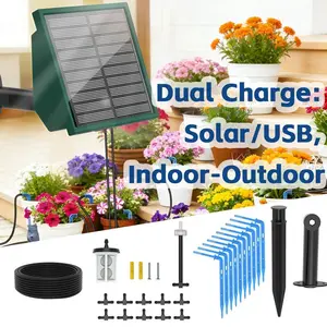 Solar Irrigation System for Gardens, Automatic Watering for Outdoor Plants and Lawns, Easy Installation, Perfect Gift for Garden Lovers
