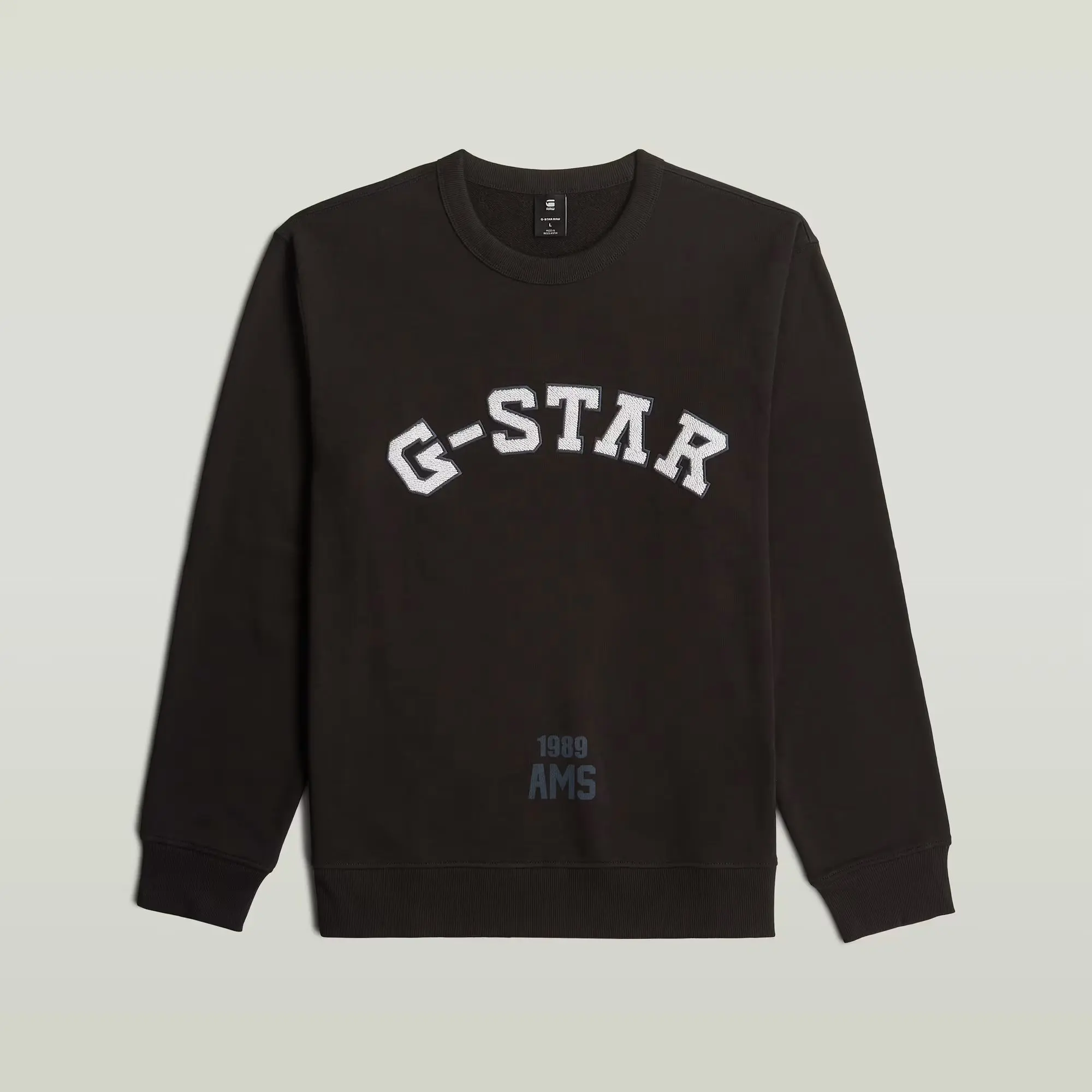 G-Star Raw Applique Sweater - Black