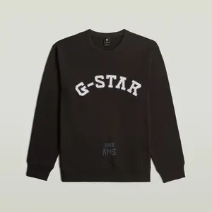 G-Star Raw Applique Sweater - Black