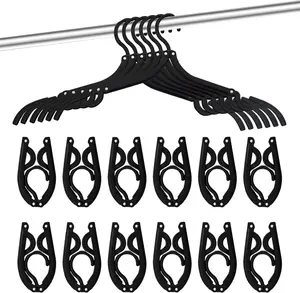 12 Pack Travel Hangers – Portable Folding Clothes Hangers, Cruise Ship & Hotel Essentials, Space Saving Collapsible Design, Also Use as Drying Rack – Lightweight for Luggage tiktokshopspringglowup