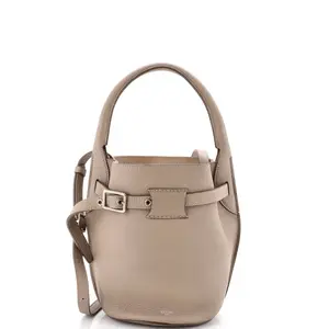 Pre-owned Celine material Bucket Bags Big Bag Bucket Leather Nano by Rebag