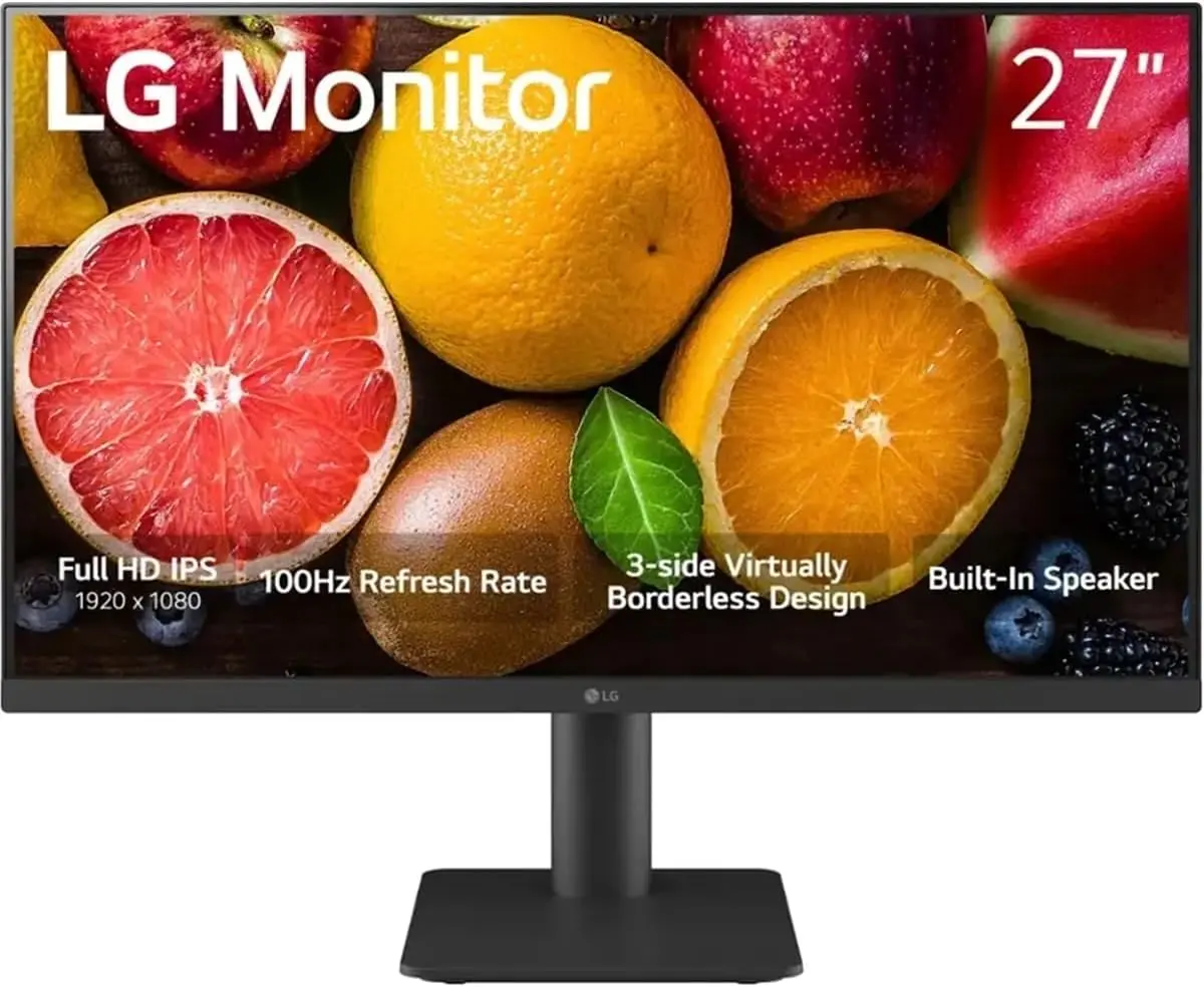 LG 27MS570B-B 27" FHD 100Hz IPS Desktop Monitor Black