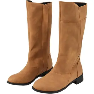 Men's Classic Medieval Viking Mid-Calf Leather Closed Round Toe Shoes - All-Season Renaissance Riding Cosplay Footwear