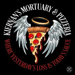 Kiernan's Mortuary and Pizzeria sticker pack