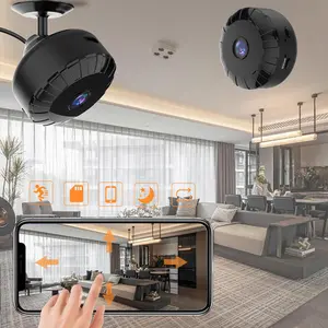 Wireless Monitoring Camera, 2.4G WiFi Monitoring Camera with Magnetic Suction Bracket, USB Rechargeable Camera for Home, Yard, Office, Store, Factory, Safety