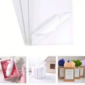 100 sheets - White Crinkle Paper; White Crinkle Paper for Weddings, Birthdays, DIY Projects, Festivals, Handicraft Decorations White Crinkle Paper for Gift Bag Packaging, Weddings, Birthdays, Holidays, DIY Crafts; Ideal for Graduation, Birthday and All Oc