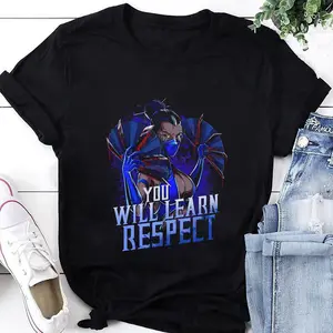 Funny Vintage Mortal Kombat Kitana Unisex Gift T-Shirt