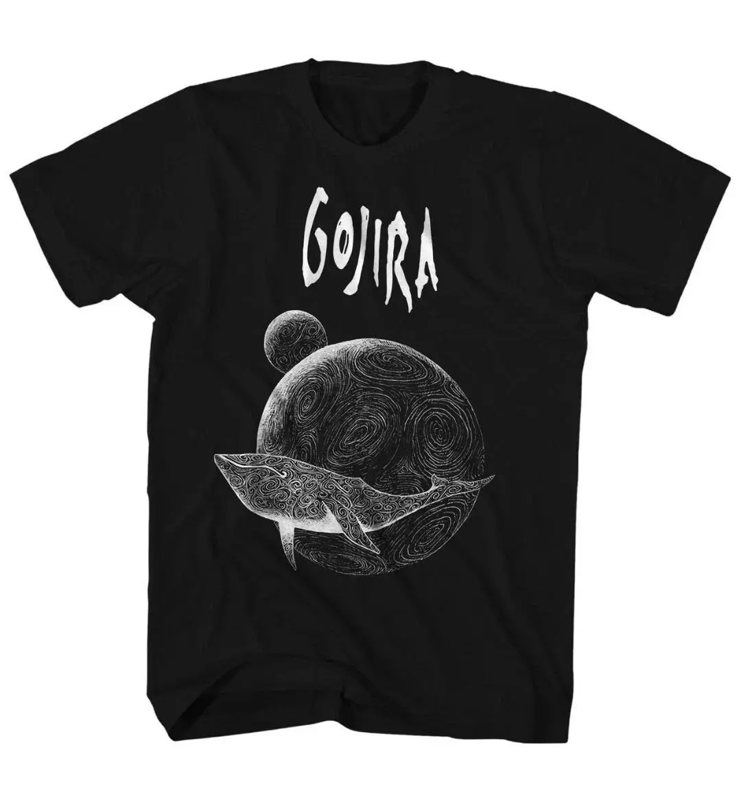 Classic Gojira Original Whale Black Unisex T-Shirt