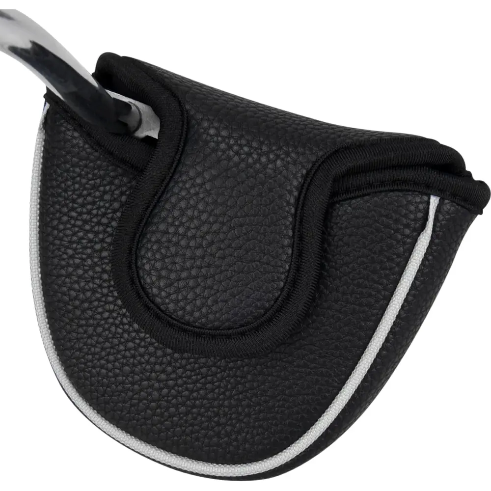 Big Teeth Golf Mallet Putter Cover Headcover Club Protector Magnetic Closure for Scotty Cameron Taylormade Odyssey 2 Ball Odessey Backstryke Center