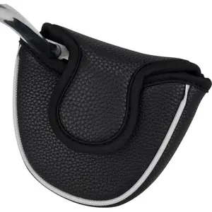 Big Teeth Golf Mallet Putter Cover Headcover Club Protector Magnetic Closure for Scotty Cameron Taylormade Odyssey 2 Ball Odessey Backstryke Center