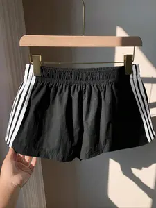 High-Waisted Sporty Shorts, Loose-Fitting Slimming Casual Pants, Perfect for Gym Running Home Use, Versatile Wide Leg Shorts, Athletic Shorts, Fitness Shorts