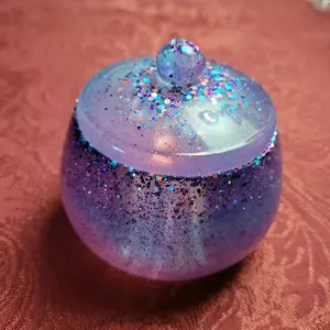 Resin Glitter Jar