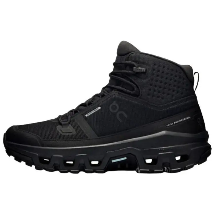 Men's On Cloudrock Mid WP Waterproof Mid-Cut Durable Outdoor Hiking Boots - Soft, Comfortable, Slip-Resistant Casual Trainers, House White Official Maison Mihara Shoes